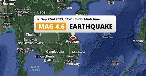 Vietnam Earthquakes Today: Latest Quakes .
